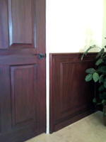 Mahogany woodgraining