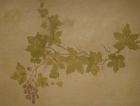 Stencil- Grape vine and cluster